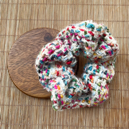 Confetti Dreams Knitted Scrunchie